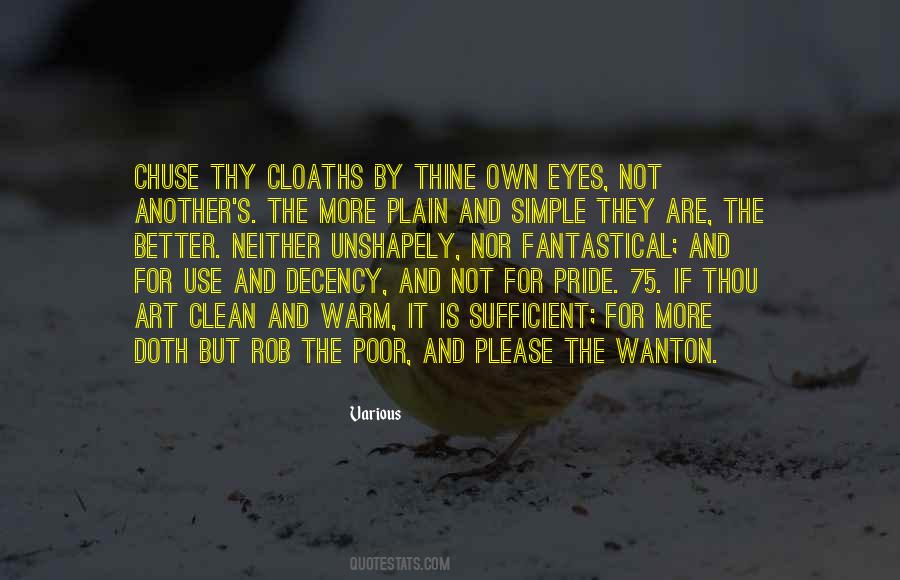 Simple And Clean Quotes #465254