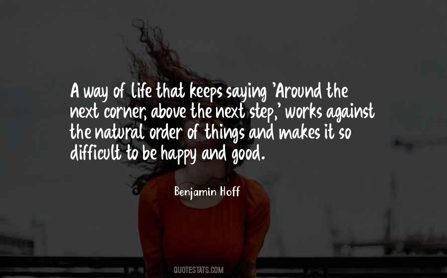 Good Of The Order Quotes #449000