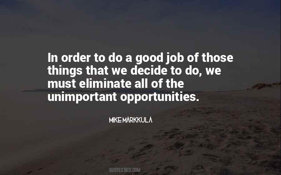 Good Of The Order Quotes #56138