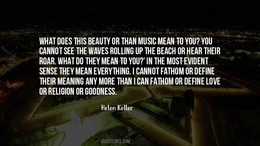 Beach And Music Quotes #1210148