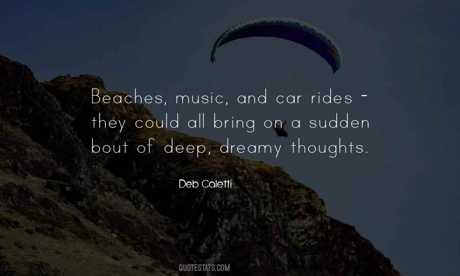 Beach And Music Quotes #1267014