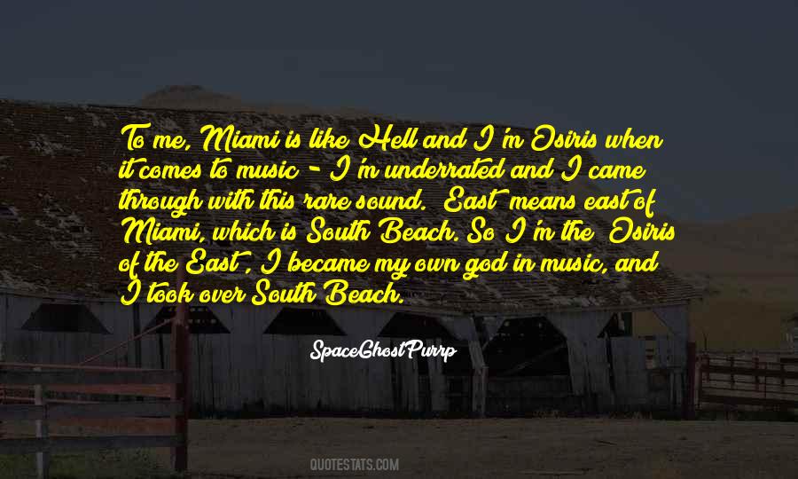 Beach And Music Quotes #43361