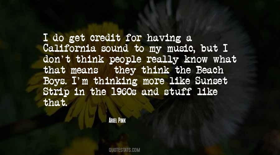 Beach And Music Quotes #600324