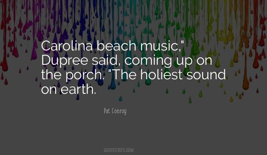 Beach And Music Quotes #829390