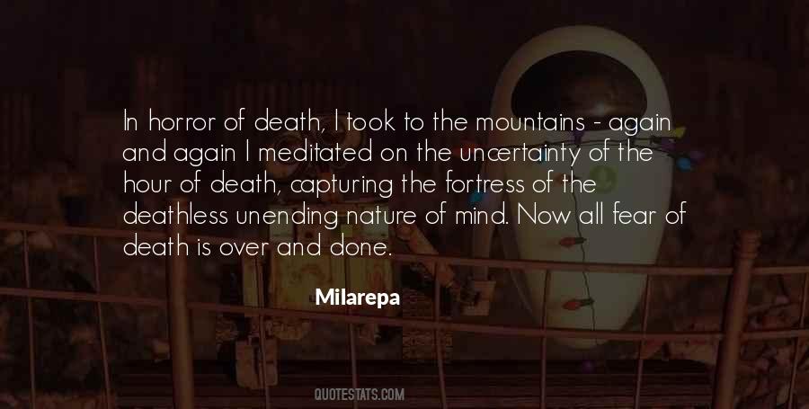 Fear And Uncertainty Quotes #1098909