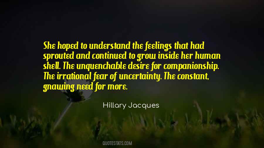 Fear And Uncertainty Quotes #1115024
