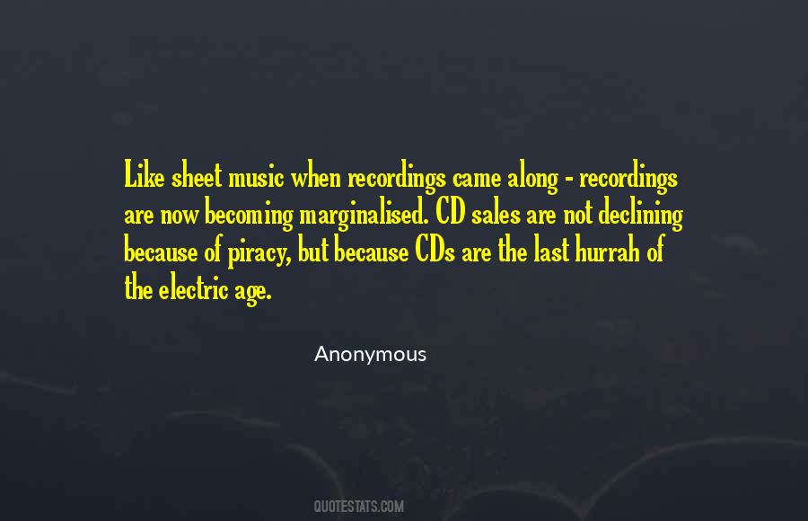 Music Piracy Quotes #1012517