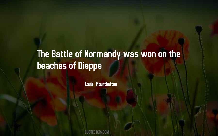 Beaches Of Normandy Quotes #59031