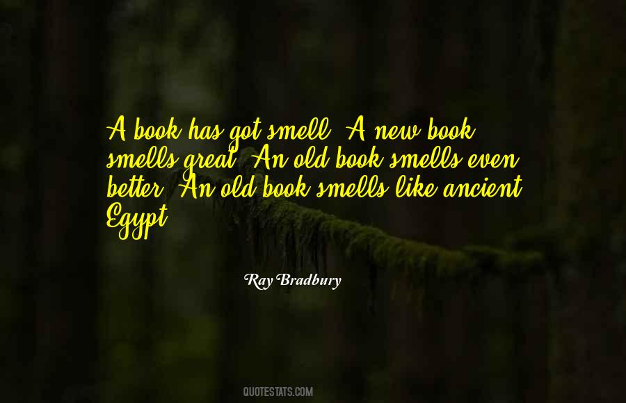 Book Smell Quotes #1708377
