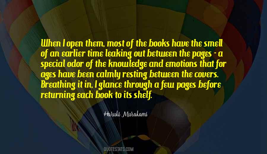 Book Smell Quotes #1719463