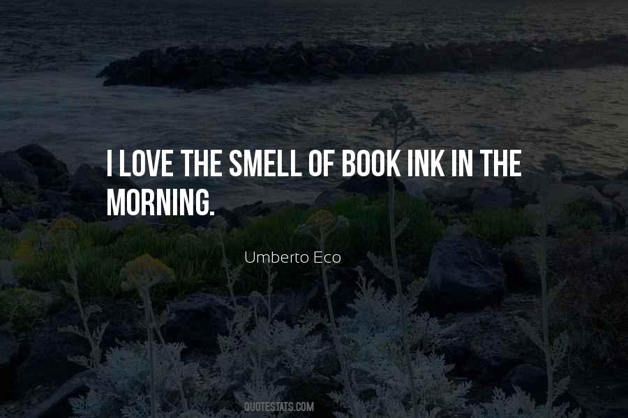 Book Smell Quotes #228700