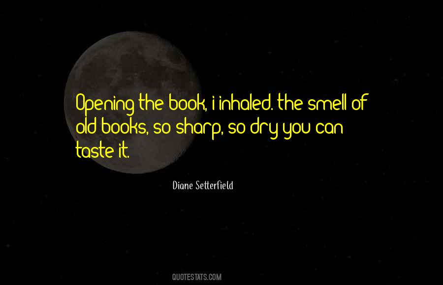 Book Smell Quotes #55855