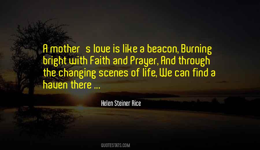 Beacon Of Life Quotes #1278926