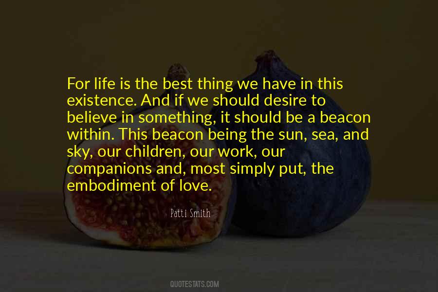 Beacon Of Life Quotes #536912