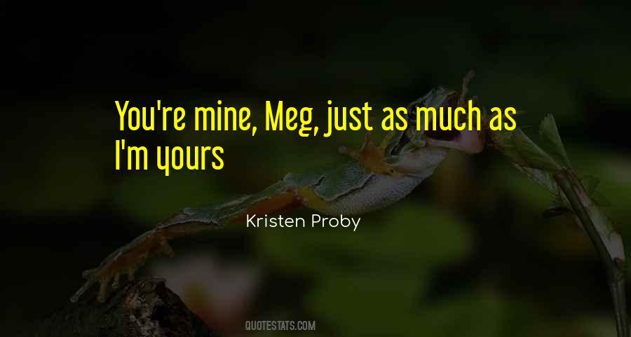 Quotes About Meg #1485073