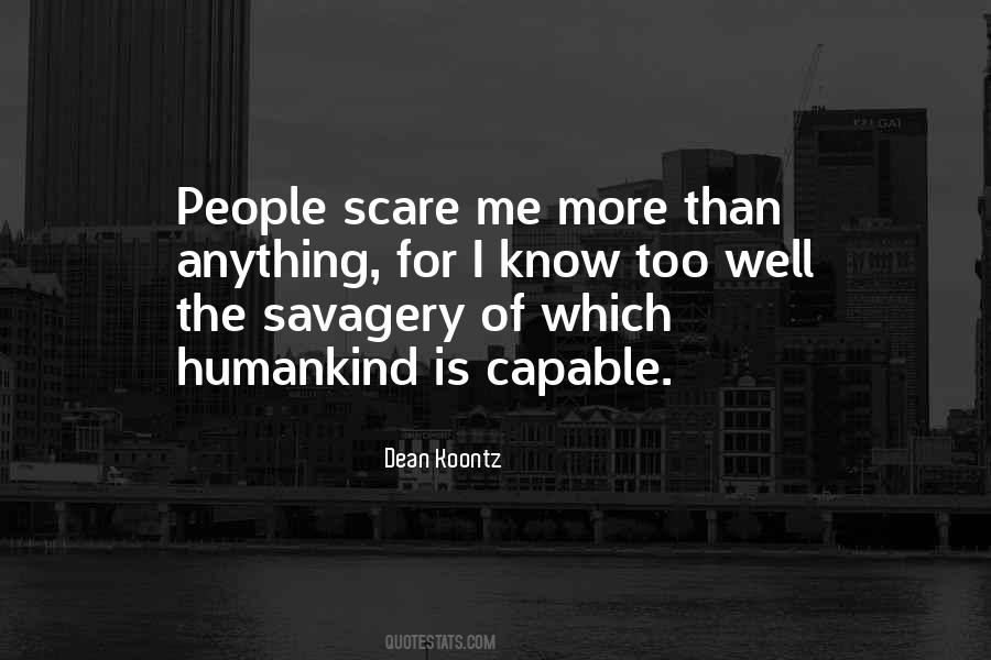 Scary People Quotes #489081