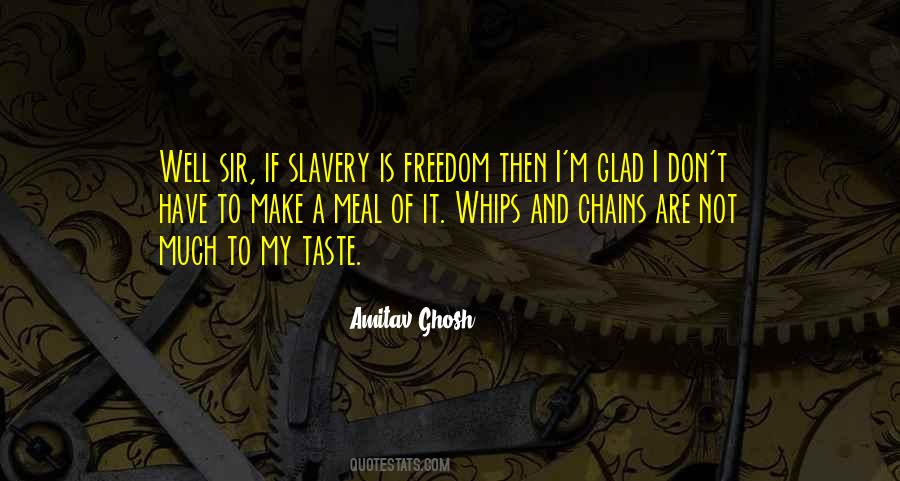 Freedom Slavery Quotes #26263