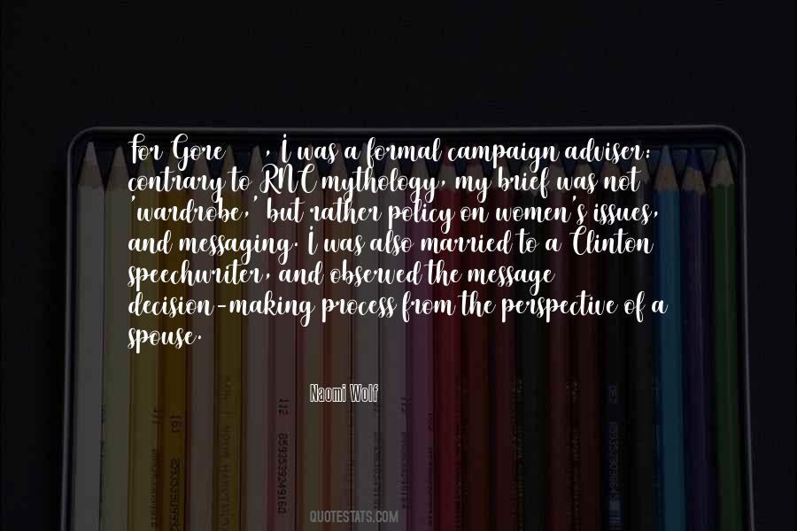 Policy Making Process Quotes #1113047