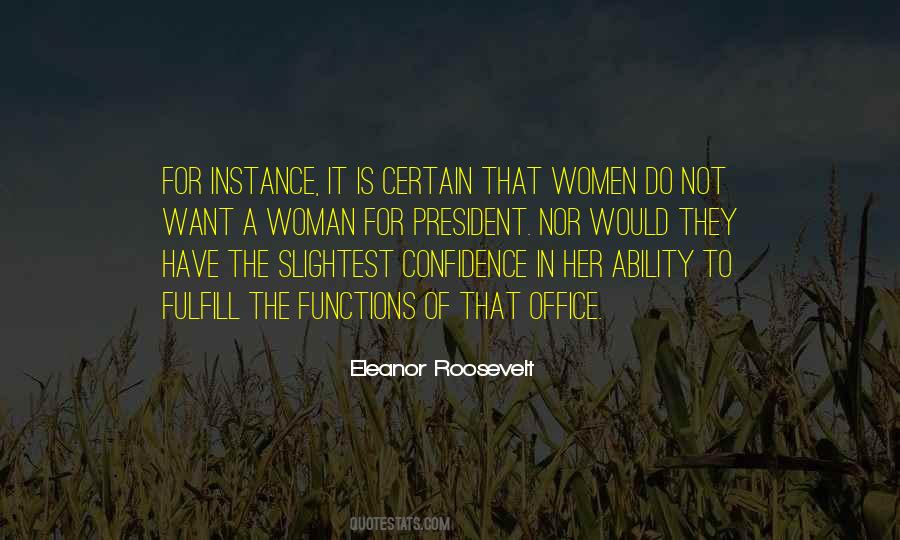 Woman With Confidence Quotes #1028946