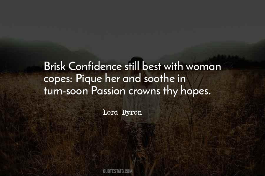 Woman With Confidence Quotes #1235561