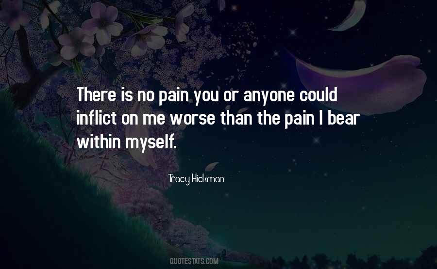 Bear Pain Quotes #1396084