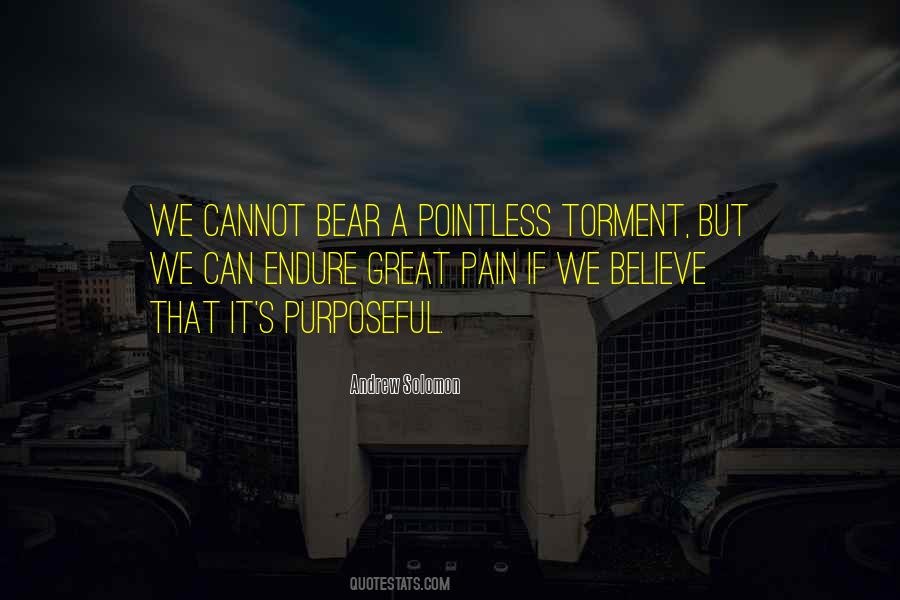 Bear Pain Quotes #41727