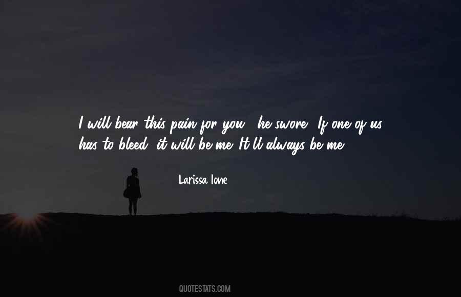 Bear Pain Quotes #667398