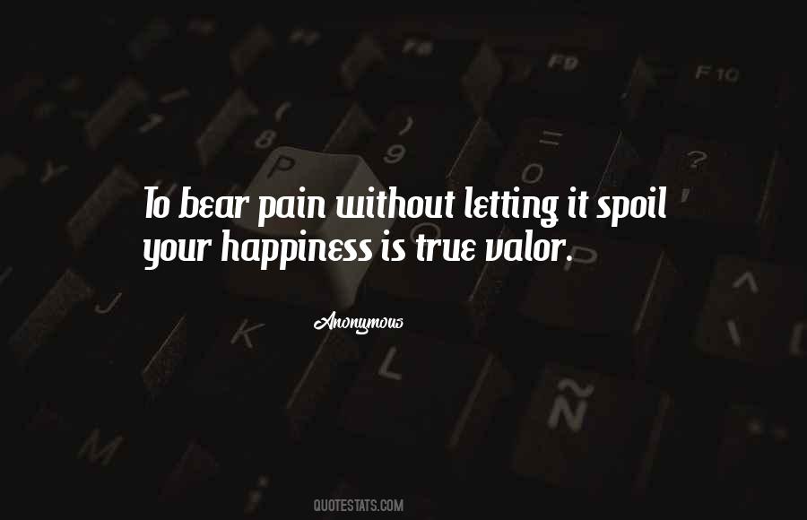 Bear Pain Quotes #929838