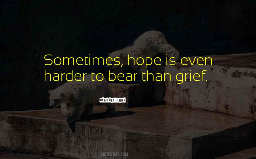 Bear Pain Quotes #96963