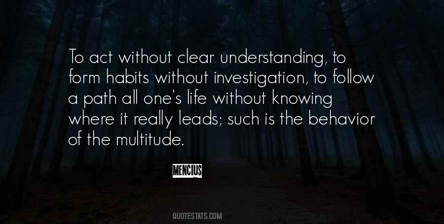 Path To Understanding Quotes #1258192
