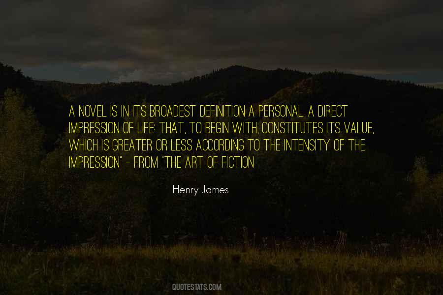 The Art Of Fiction Quotes #1680189