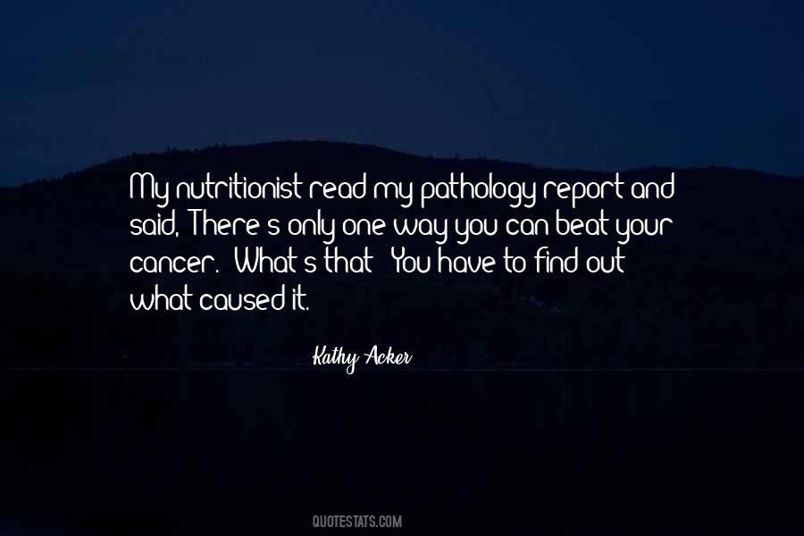 Beat The Cancer Quotes #983971