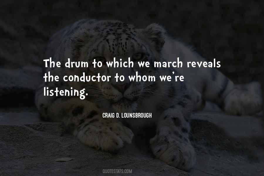 Beat The Drum Quotes #1438109