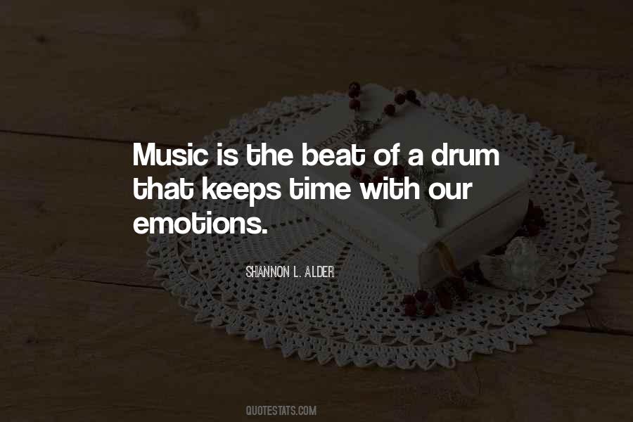 Beat The Drum Quotes #283521