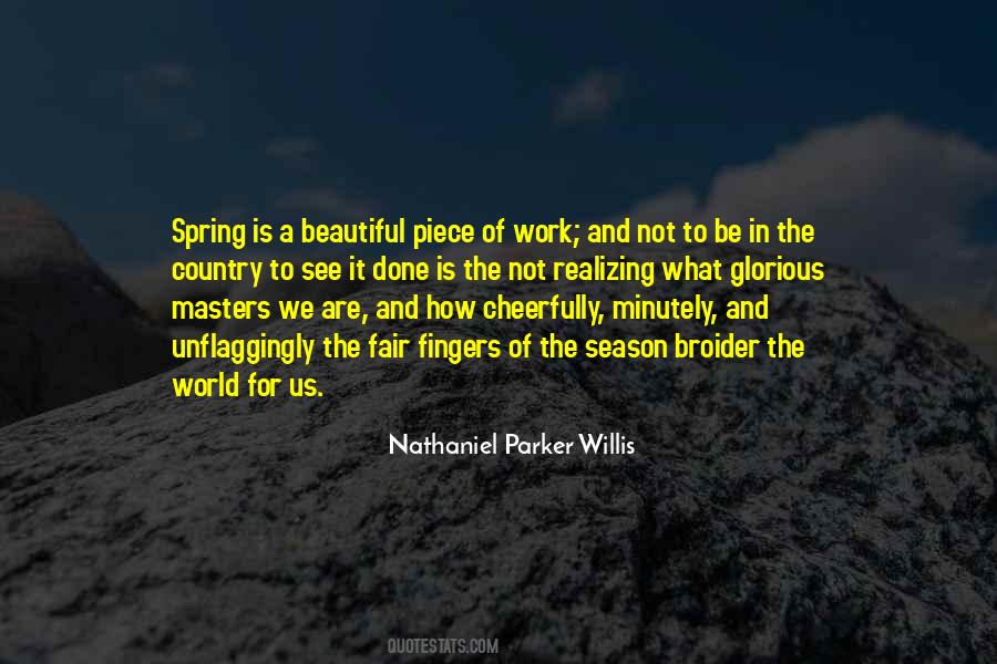 Season Of Spring Quotes #1537878