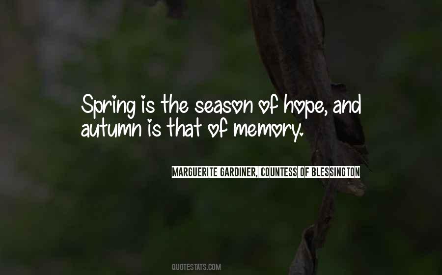Season Of Spring Quotes #734335