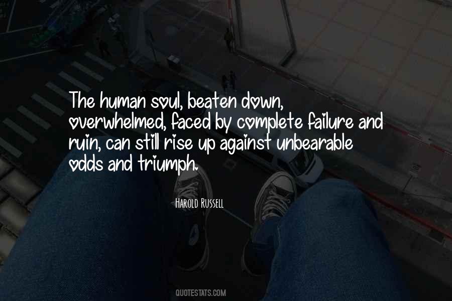 Beaten Down Quotes #500357