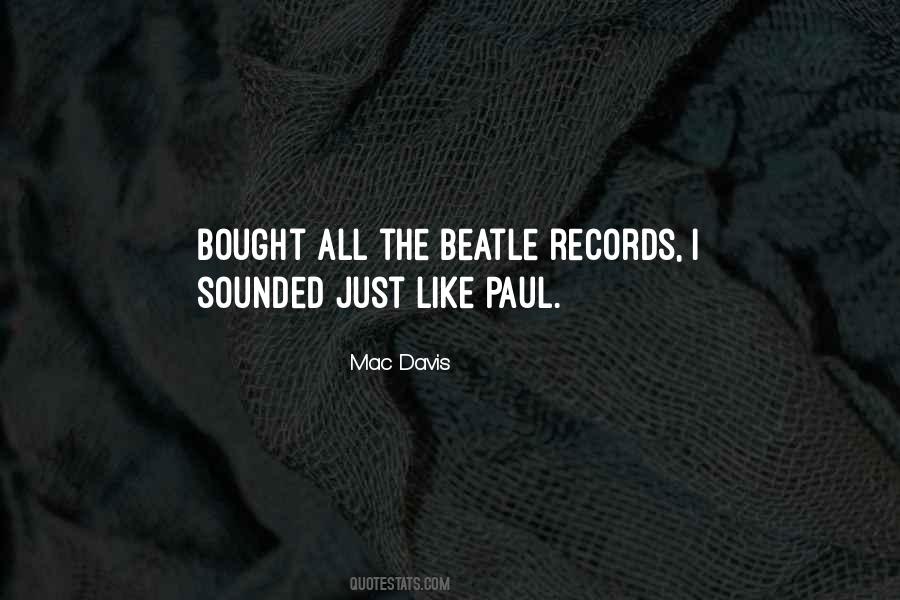 Beatle Quotes #588463