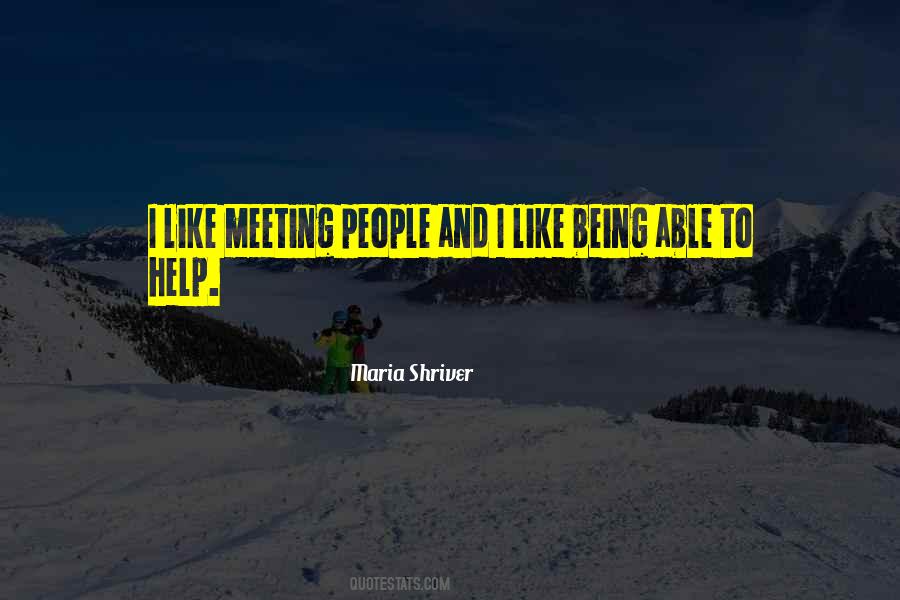 Quotes About Meeting People #199559