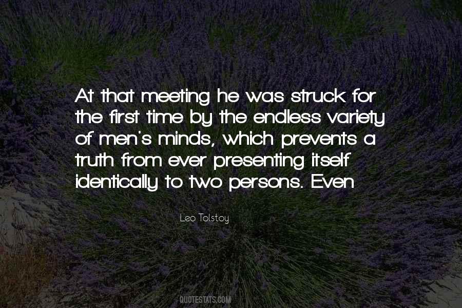 Quotes About Meeting Of The Minds #50643