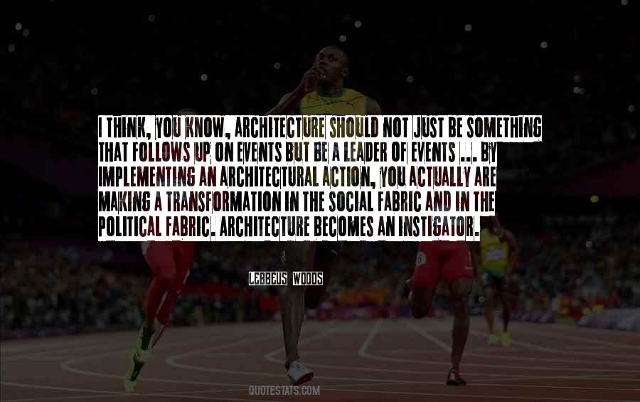Be A Leader Quotes #1305453