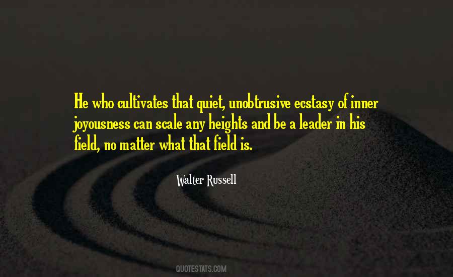Be A Leader Quotes #1627784