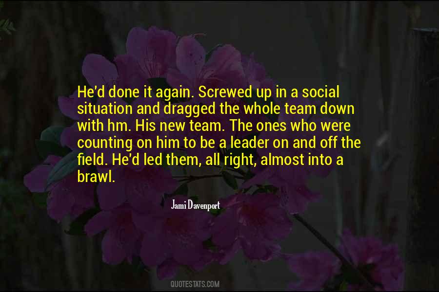 Be A Leader Quotes #97060