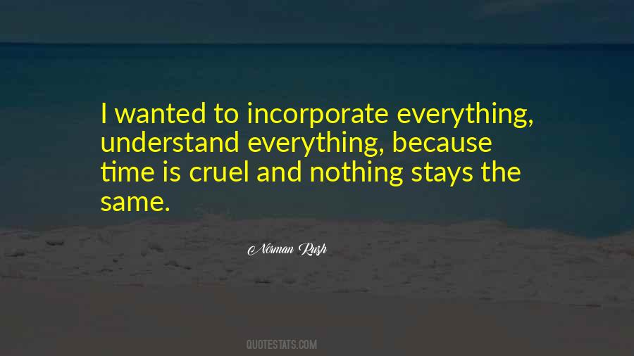 Because Time Quotes #1301621