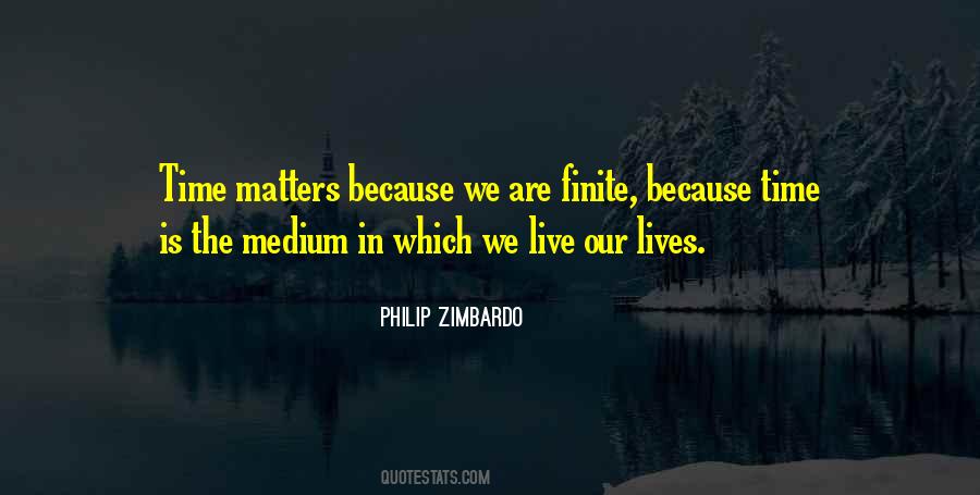 Because Time Quotes #1551363