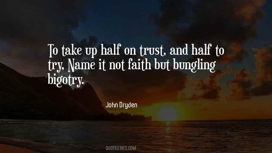 Not Faith Quotes #128800