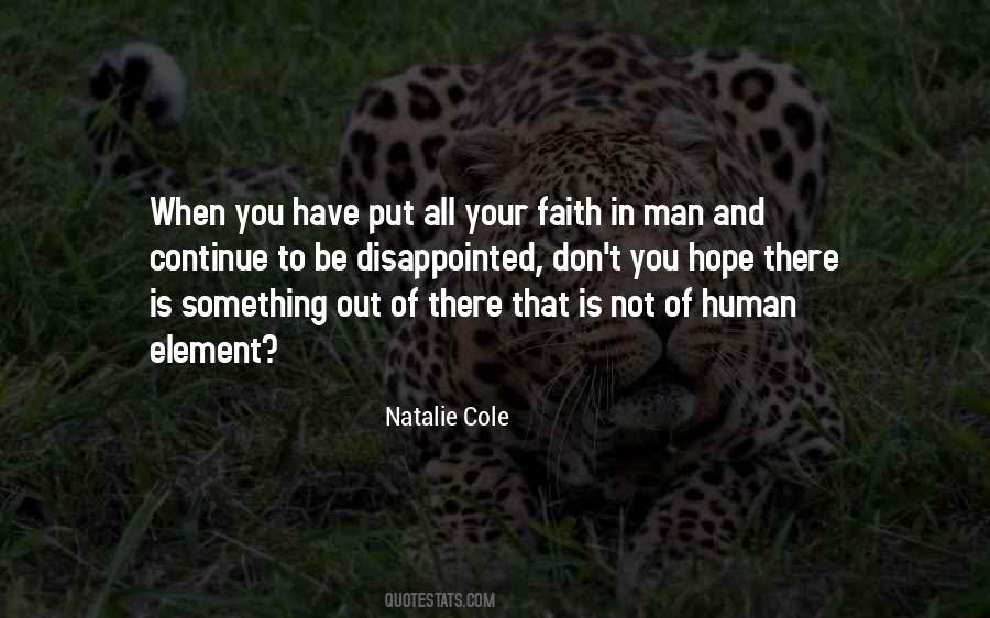 Not Faith Quotes #18640