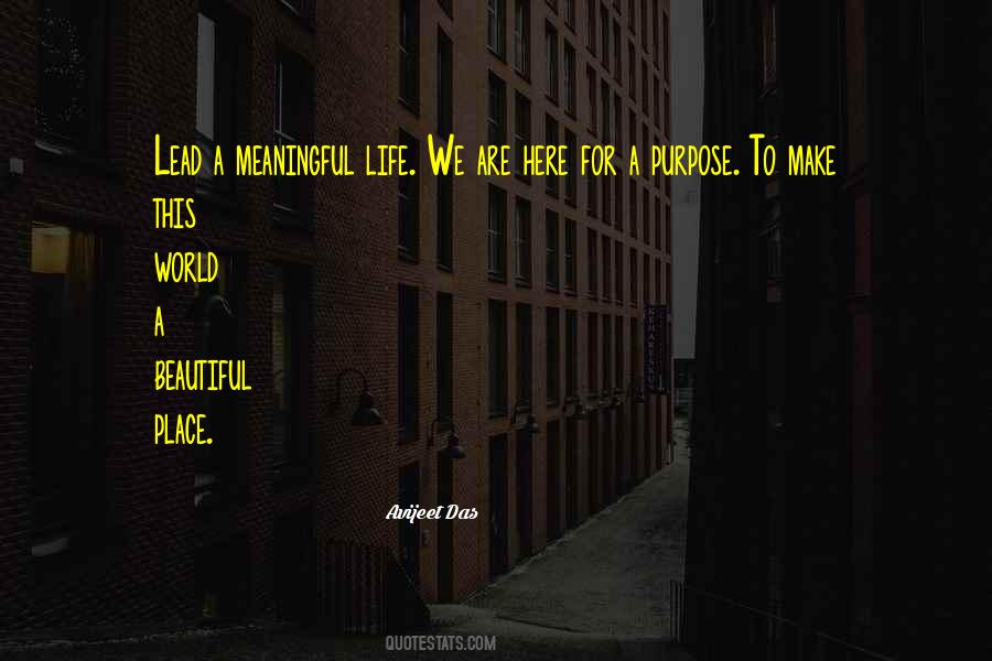 Beautiful And Meaningful Quotes #533730
