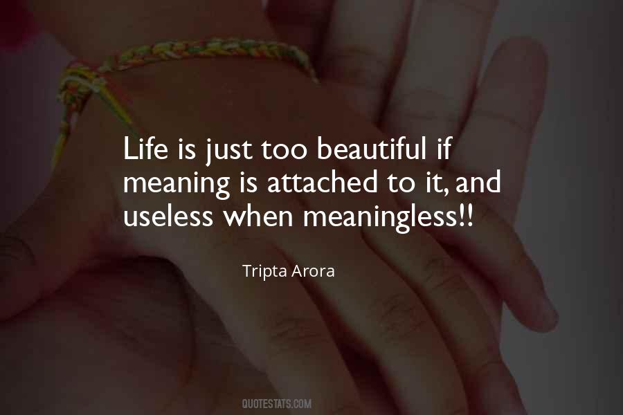 Beautiful And Meaningful Quotes #695391