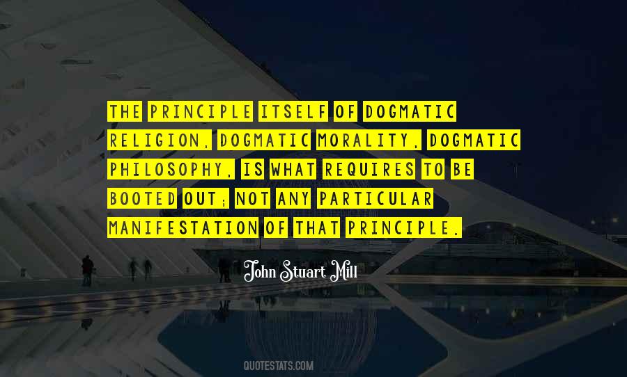 Dogmatic Religion Quotes #1280859